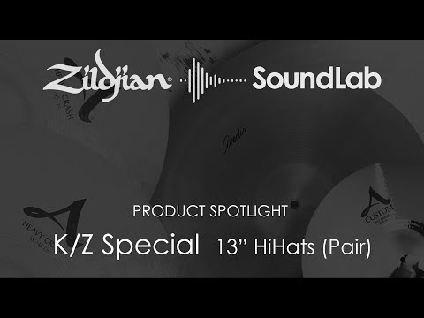 Zildjian 13 inch  K/Z Special HiHat Pair - K0829 - 642388110331 image 2