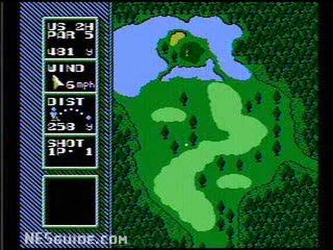 NES Open Tournament Golf NES