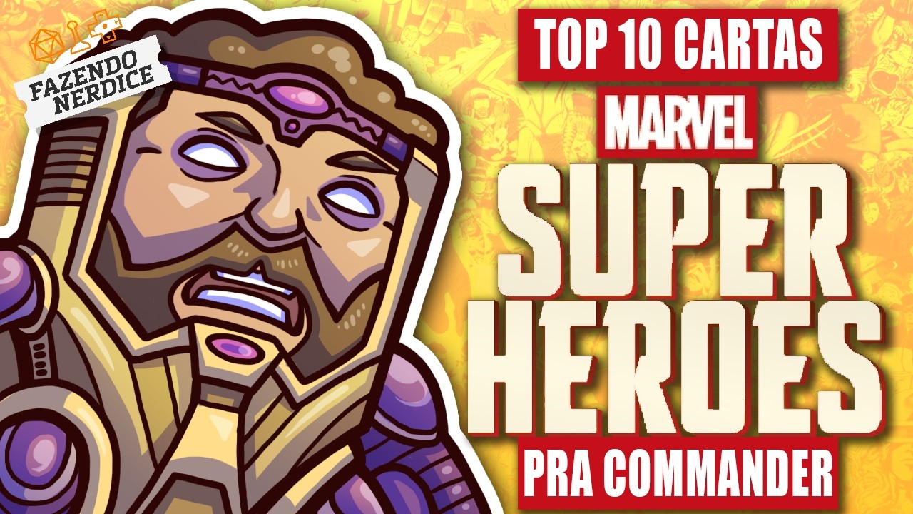 Top 10 Cartas de Marvel Super Heroes para Commander!