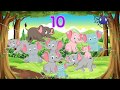 10 Elefantes se Columpiaban 🐘- Canción Infantil - Chivaditos