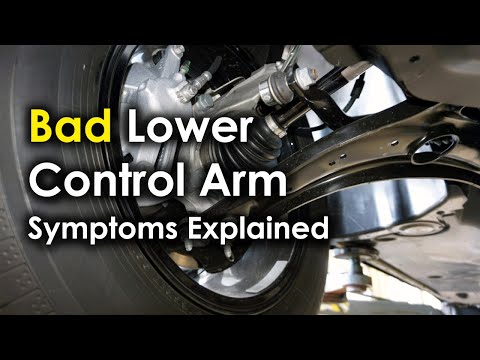 Bad Lower Control Arm or Track Control Arm - Symptoms Explained | What happens when lower arm fails