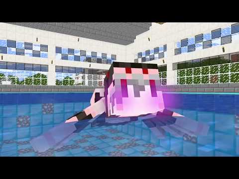 Monster School - SWIMMING CHALLENGE - Minecraft Animation