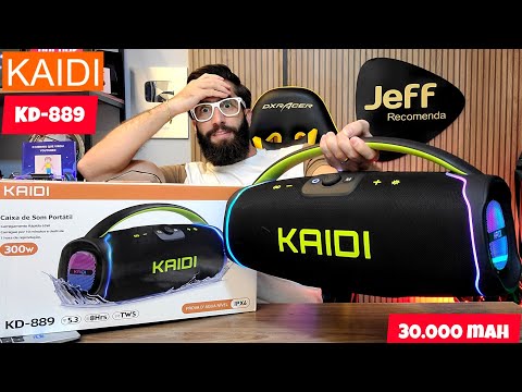 KAIDI BOOMBOX KD-889 300W RMS speaker: Has it arrived to DESTROY THE COMPETITION?! (Review/Unboxing)
