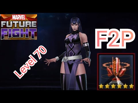 Sersi Level 70 testing in WBU (Completely F2P) | Marvel Future Fight ❤️