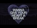Demi Lovato - Give Your Heart A Break (with Bert McCracken - The Used) (Rock Version) (Lyric Video)