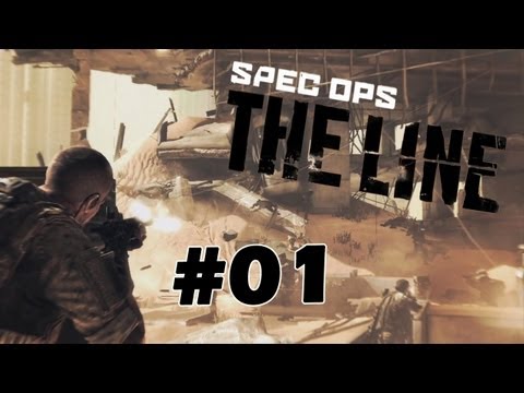 Let's Play Spec Ops: The Line #01 [German|Blind|1080P] - Beginn