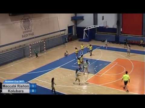 NBSC 2017: Girls 2003. Maccabi Rishon - Kolubara 6:16
