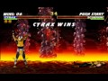 Mortal Kombat Trilogy Cyrax Arcade Ladder