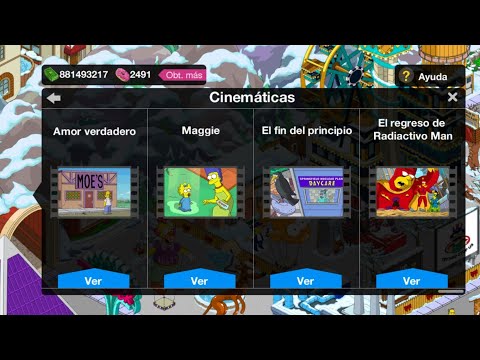 Los Simpson Springfield "Las Cinemáticas" por andres ditlof 2020