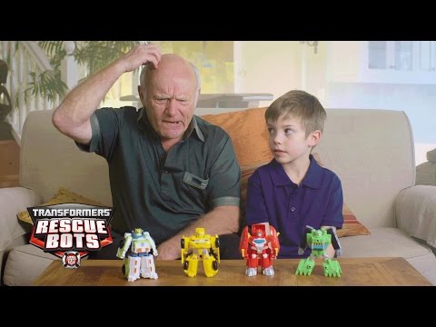 Transformers Australia - 'Rescue Bots' Grandpa Unboxing | Transformers Official
