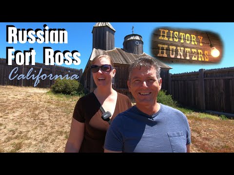 Fort Ross, the Russian colony in California, visited by History Hunters