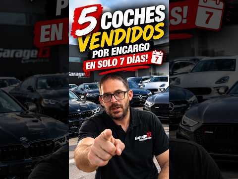 ¡8 coches vendidos esta semana! 💥🚗 ¿Cómo funciona la compra por encargo?