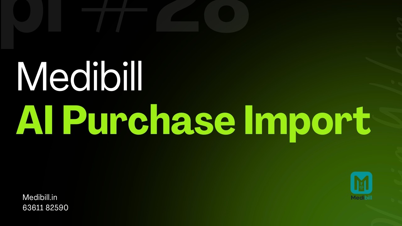New Feature: Bulk Purchase Import in MediBill AI