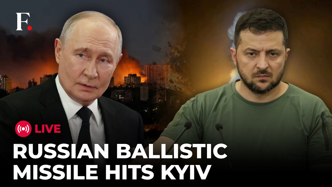 RUSSIA UKRAINE WAR LIVE: Russia Launches Ballistic Missile Attack on Ukraine | 6 Dead in Kyiv
