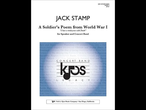 A Soldier’s Poem from World War I by Jack Stamp