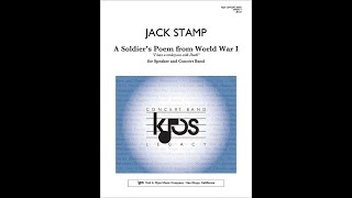 A Soldiers Poem from World War I by Jack Stamp