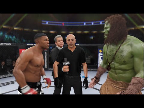 Mike Tyson vs. Savage Hulk - EA Sports UFC 4 - Boxing Club 🥊