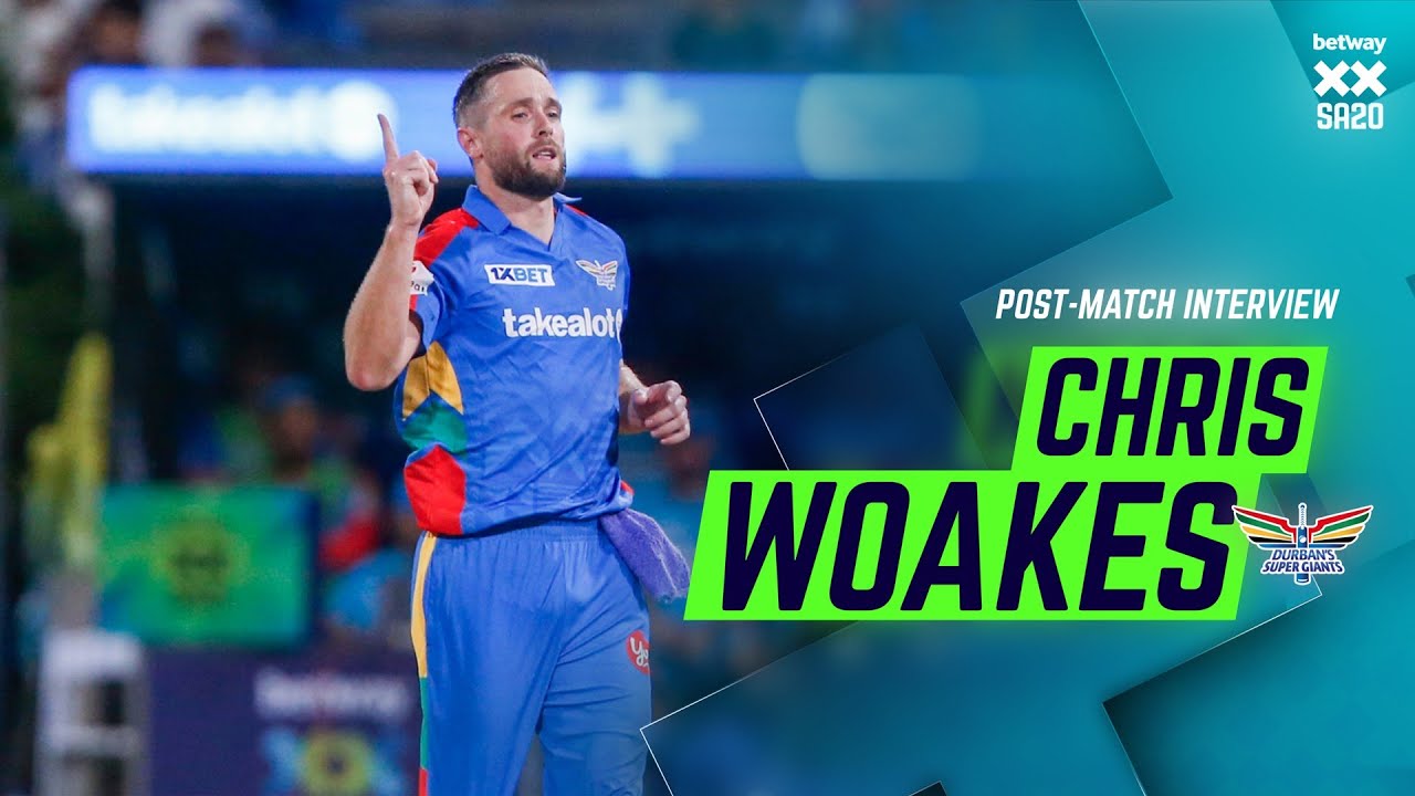 Chris Woakes Post-match Interview | Match 2 - DSGvPC