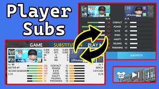 Baseball 9 Tips: How to Swap Players (Set Lineup, In-Game Substitution)