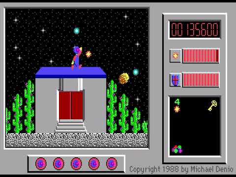 Captain Comic DOS longplay still
