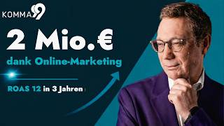 3 Jahre Online Marketing mit einem ROAS von 12: Über 2 Mio. € messbarer Umsatz f
