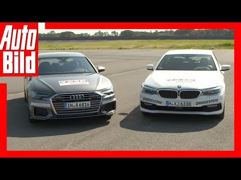 Audi A6 (2018) vs BMW 5 Series (2017) Comparison/Test/Review
