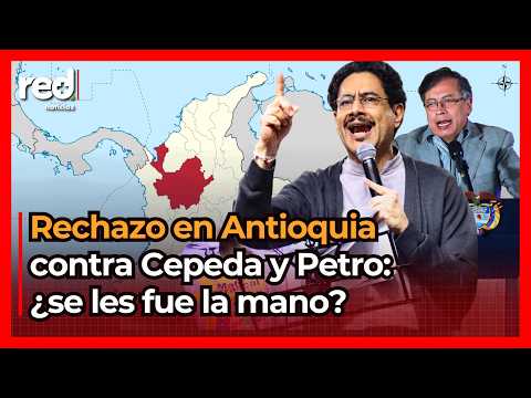Iván Cepeda se defiende ante DEMOLEDOR ATAQUE a Antioquia: Gustavo Petro lo apoya