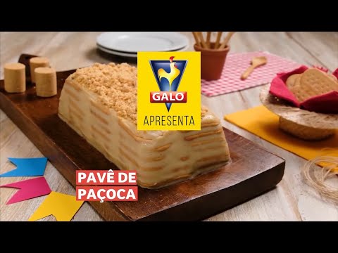 Receita de Pavê de Paçoca | @RedeSeculo21 | Mulher.com | Receitas Galo | 02/06/2022