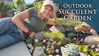 Building an Outdoor Succulent Garden