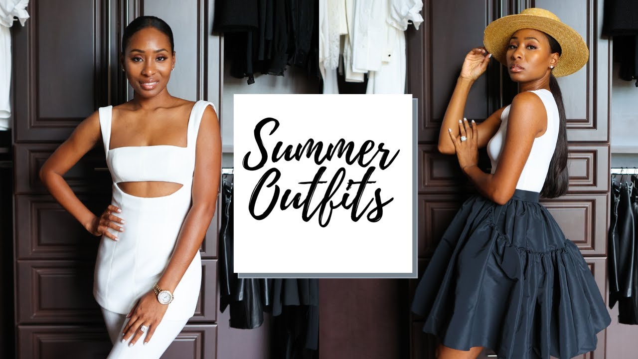 CASUAL & DRESSY SUMMER OUTFITS LOOKBOOK | SUMMER OUTFIT IDEAS 2021