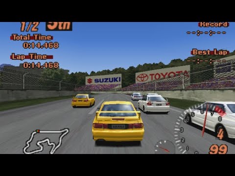 Gran Turismo 2 - Playthrough Part 39 - All Mitsubishi and Subaru Manufacturer Races
