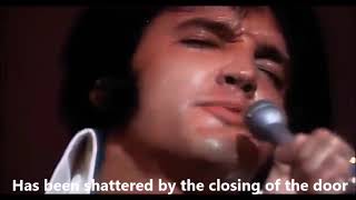 Elvis Presley - There goes my everything (live &amp; Lyrics)