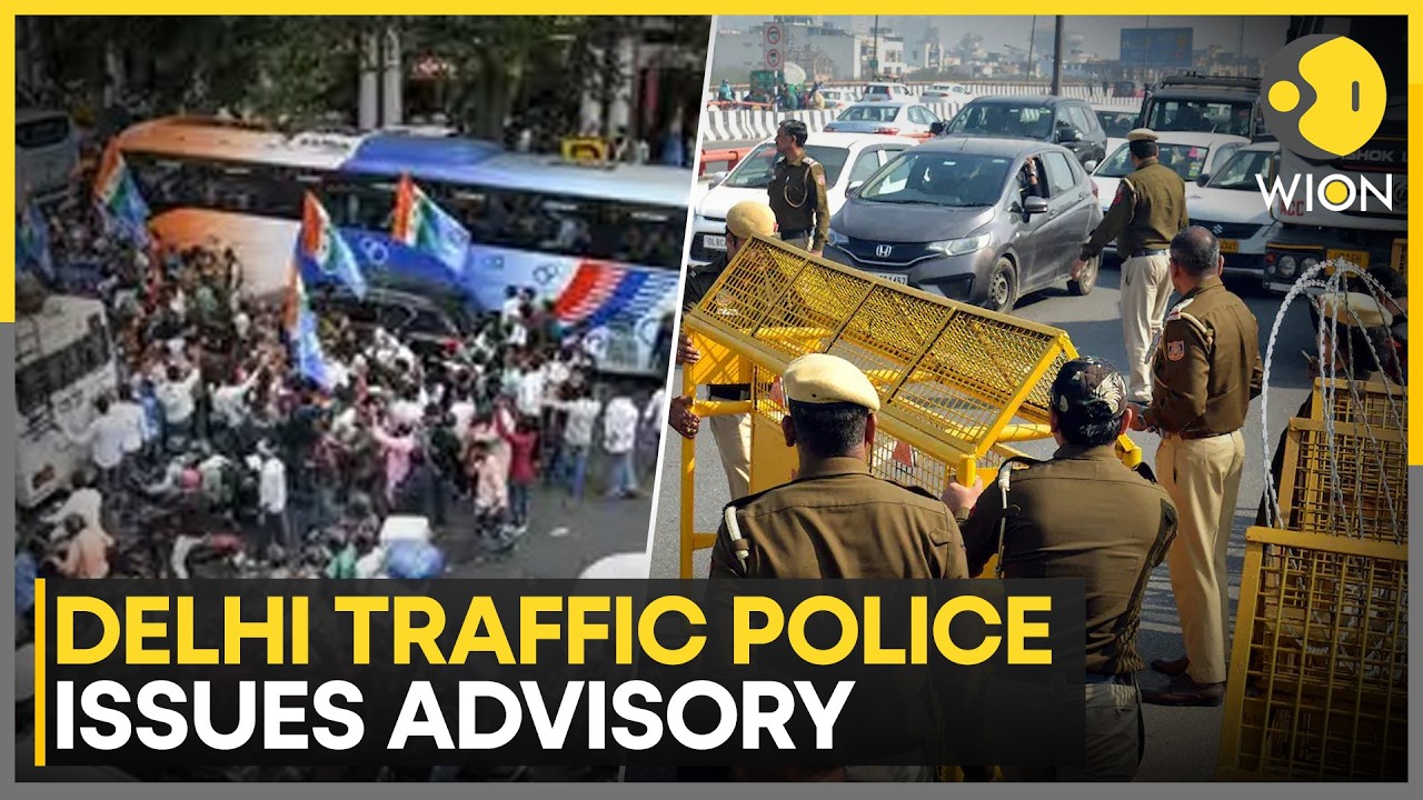 CJP Protests: Delhi Tightens Security As Stir Against CEC Gyanesh Kumar Resumes | WION