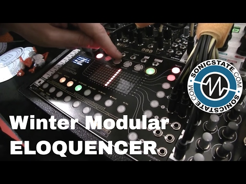 Superbooth 2017: Winter Modular Eloquencer - 8 Track Performance Sequencer