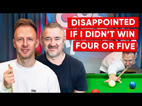 Judd Trump Talks World Titles While Playing Snooker with Stephen