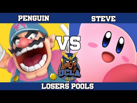 UCLA Scrub Mountain Fall 2019 Losers Pools - Penguin (Wario) vs Steve (Kirby)