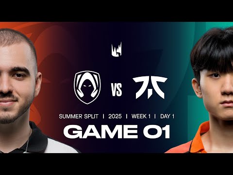TH v FNC | 2025 LEC Summer | Week 1 Day 1 | Team Heretics vs. Fnatic Game 1