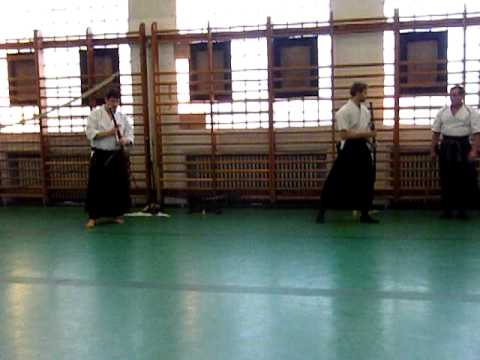 Bláthy karate bemutató meghajlás