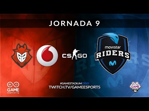 G2 VODAFONE vs.MOVISTAR RIDERS | CSGO | GAME Stadium Jornada 9