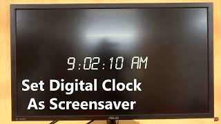 How To Add Digital Clock As Screen Saver On Roku TV