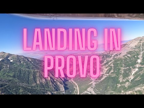 Van's RV-10 Approach and Landing into Provo Utah (KPVU)