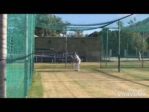 Daniel Doyle batting practice