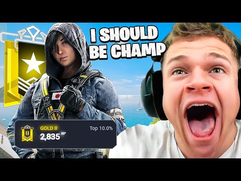 YOU vs The RANK You "Deserve"... (Rainbow Six Siege)