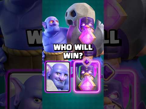 Can Bowler Beat Evolved Executioner?! 🤔 #clashroyale #shorts