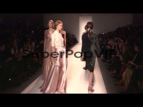 Models walk the runway during Jenny Packham - Fall 2013 M...
