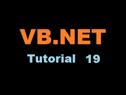 VB.NET Tutorial 19 : AutoComplete ComboBox and TextBox in VB.Net