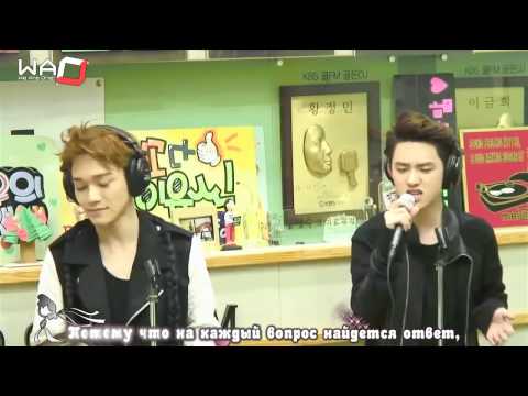 [РУСС.САБ] 130530 Sukira - The Last Time Live by Chen & D.O