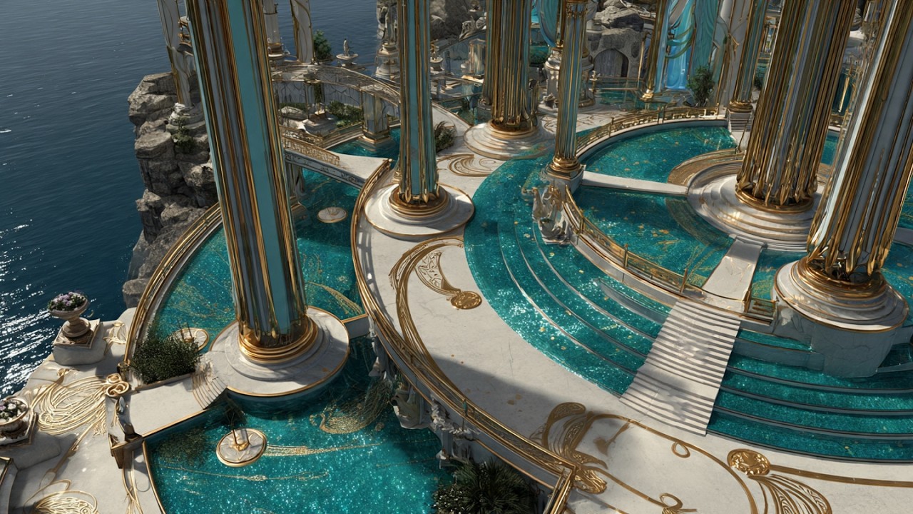 Atlantis: The Golden Age | Immerse in Ideal Culture, Costumes, Hyper‑Realistic Cinematic | 4K