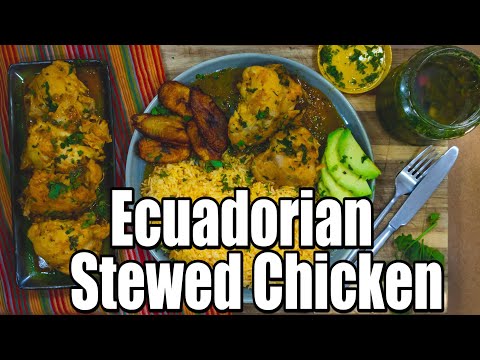 HOW TO MAKE Spectacular “Ecuadorian” Stewed Chicken (SECO DE POLLO) 🐓
