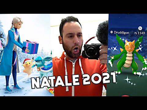TROVO DRUDDIGON SHINY AL CESSO + EVENTI DI NATALE 2021 (POKÉMON GO ITA)